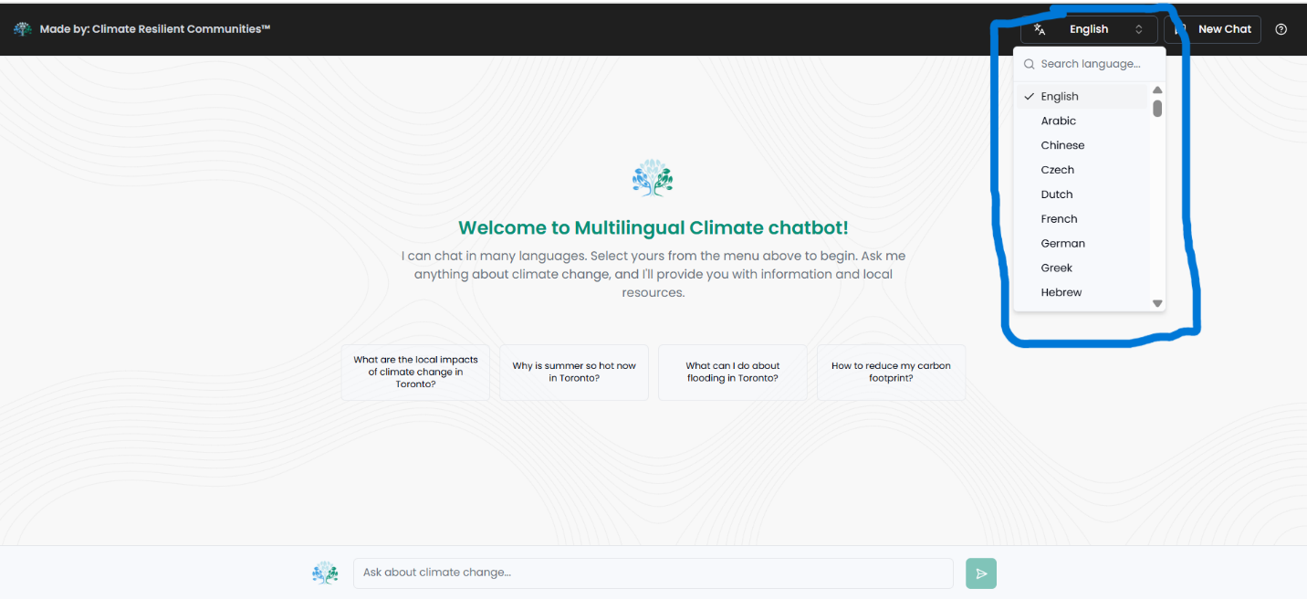 Breaking Barriers, Building Resilience: The Power of a Multilingual Climate Chatbot